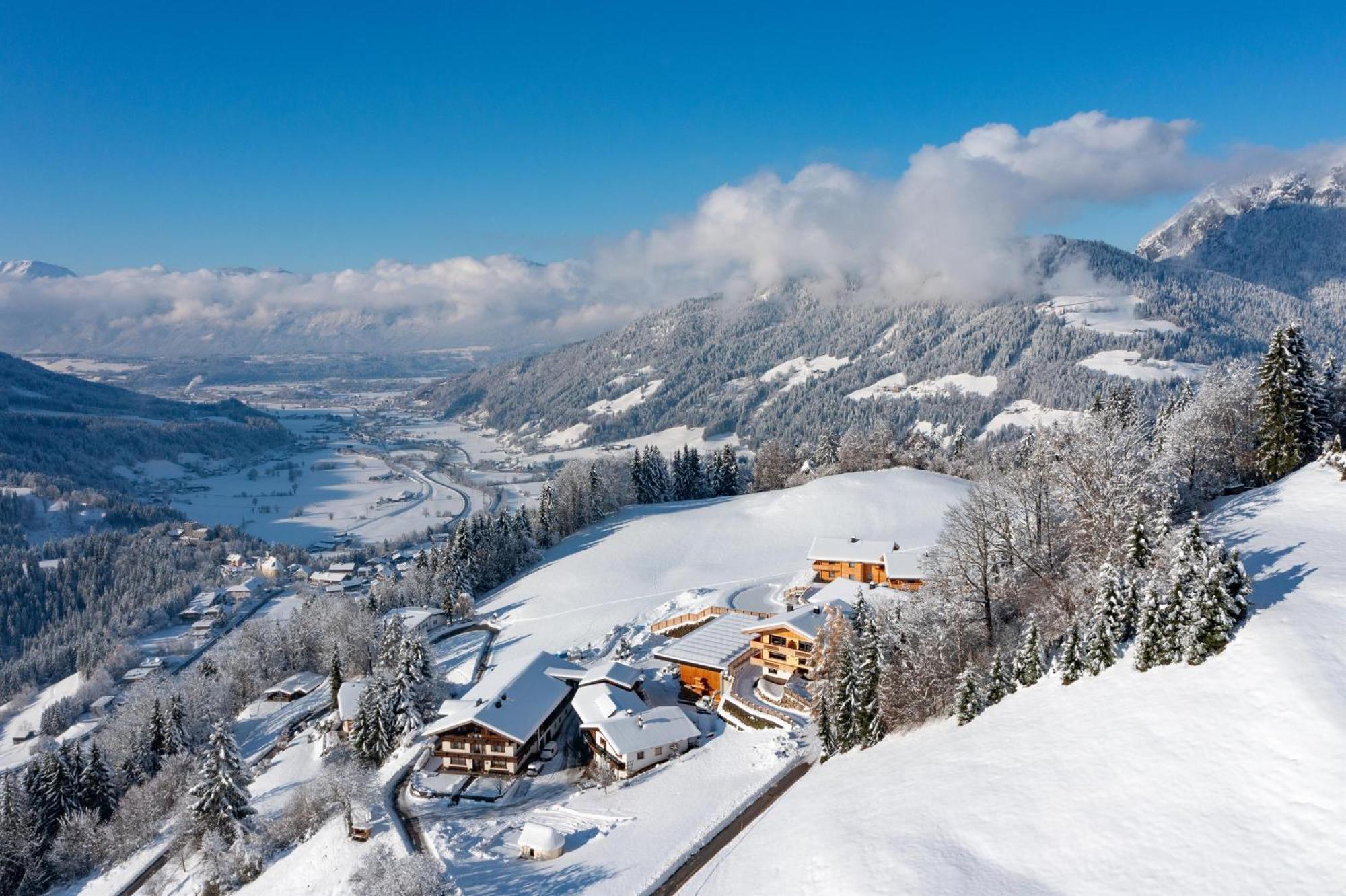 Alpenchalets Oberlaiming Itter Exterior foto