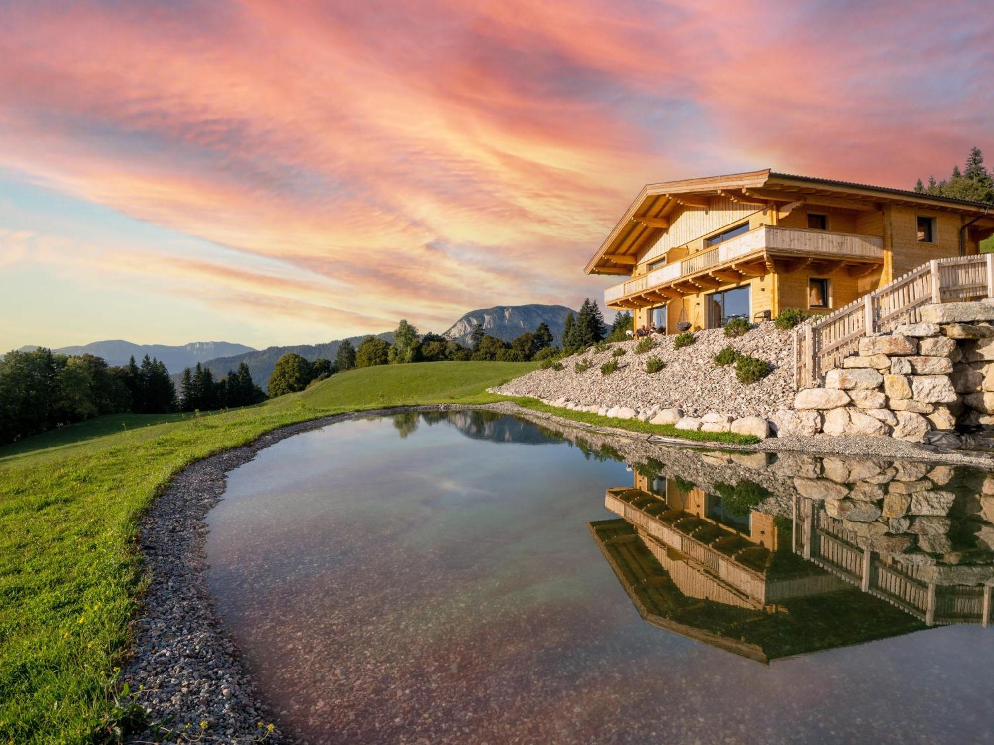 Alpenchalets Oberlaiming Itter Exterior foto